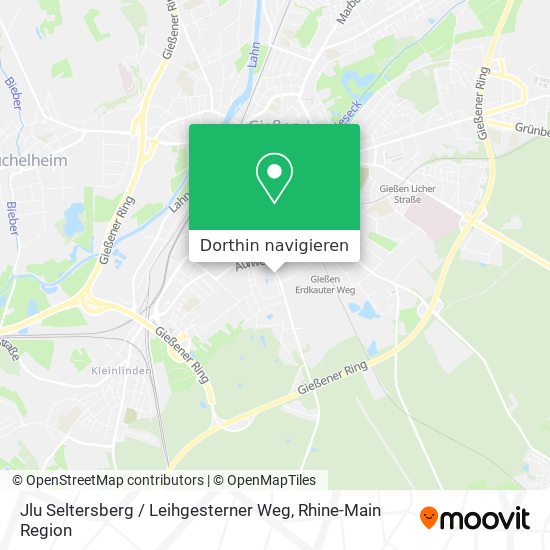 Jlu Seltersberg / Leihgesterner Weg Karte