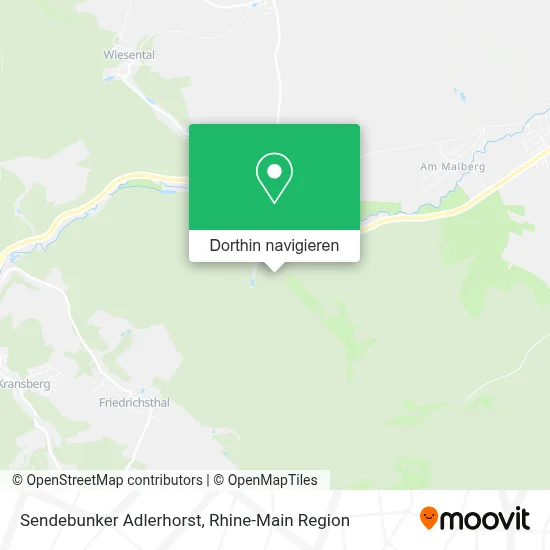 Sendebunker Adlerhorst Karte