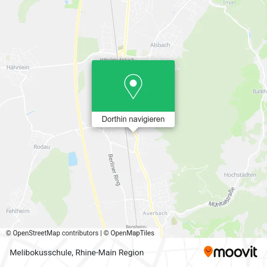 Melibokusschule Karte