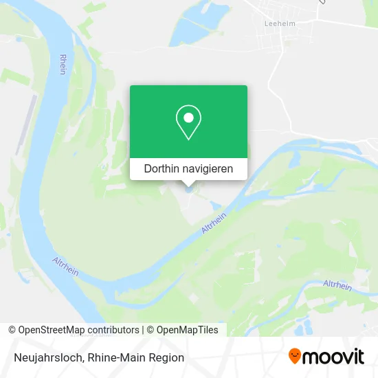 Neujahrsloch Karte