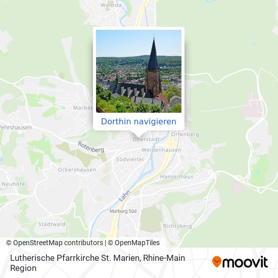 Lutherische Pfarrkirche St. Marien Karte