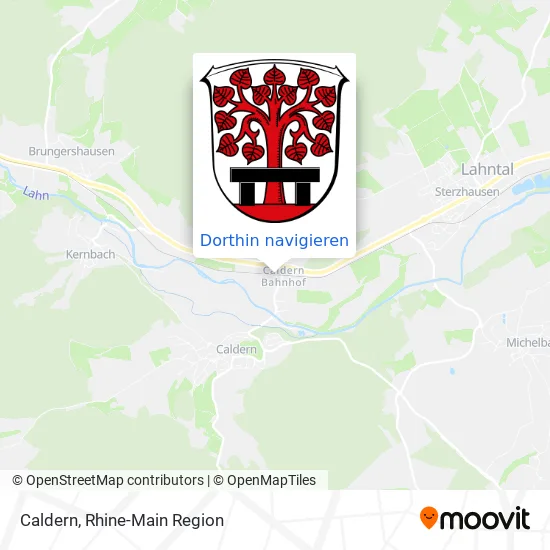 Caldern Karte