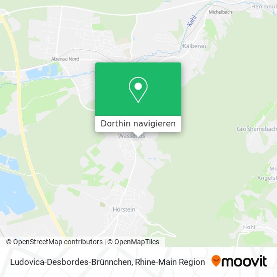 Ludovica-Desbordes-Brünnchen Karte