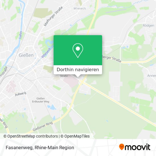 Fasanenweg Karte