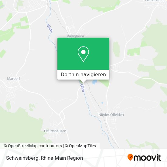 Schweinsberg Karte