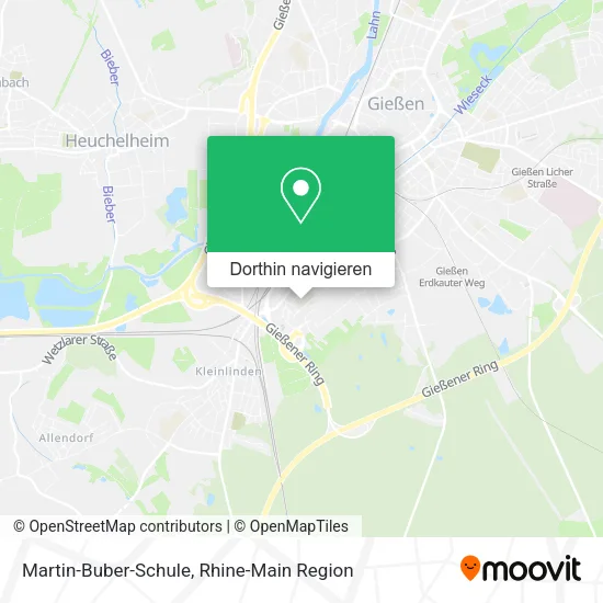 Martin-Buber-Schule Karte