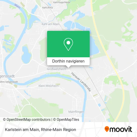 Karlstein am Main Karte