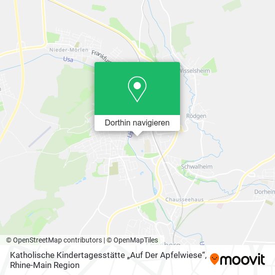 Katholische Kindertagesstätte „Auf Der Apfelwiese“ Karte