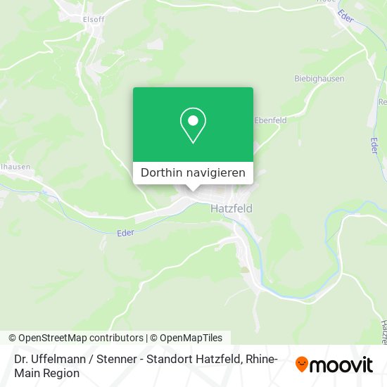 Dr. Uffelmann / Stenner - Standort Hatzfeld Karte