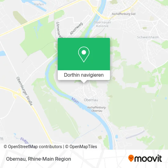 Obernau Karte