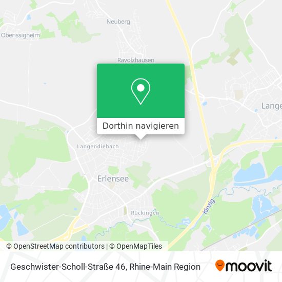 Geschwister-Scholl-Straße 46 Karte