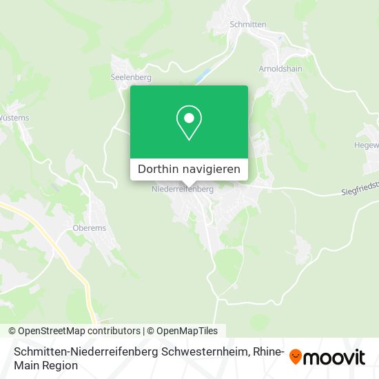 Schmitten-Niederreifenberg Schwesternheim Karte