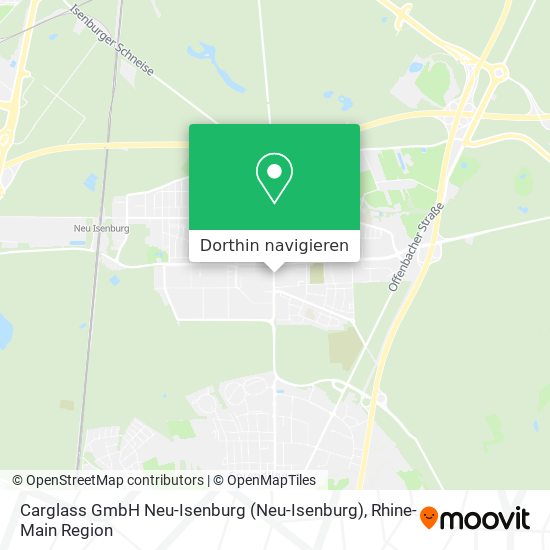 Carglass GmbH Neu-Isenburg Karte