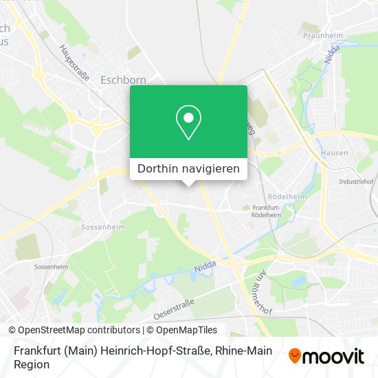 Frankfurt (Main) Heinrich-Hopf-Straße Karte