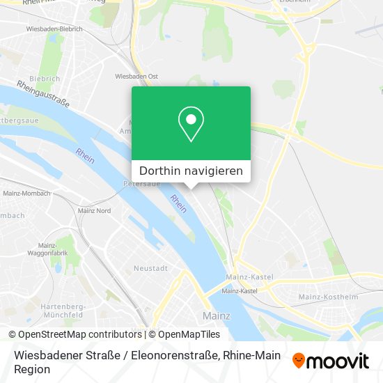 Wiesbadener Straße / Eleonorenstraße Karte
