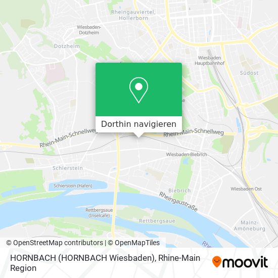 HORNBACH (HORNBACH Wiesbaden) Karte