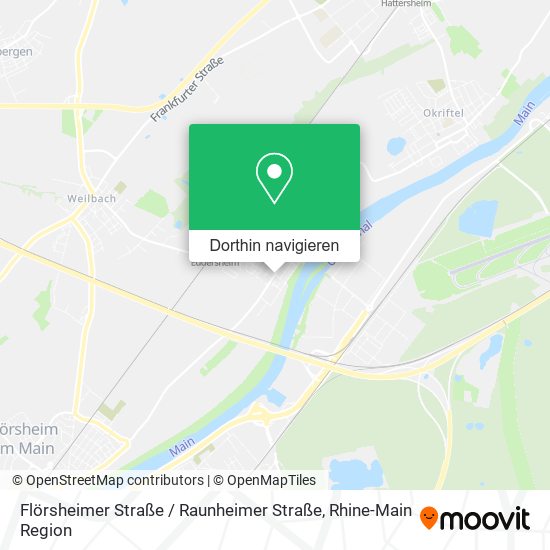 Flörsheimer Straße / Raunheimer Straße Karte