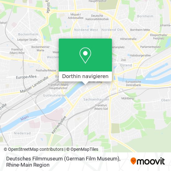 Deutsches Filmmuseum (German Film Museum) Karte