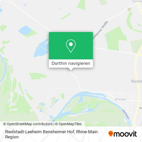 Riedstadt-Leeheim Bensheimer Hof Karte