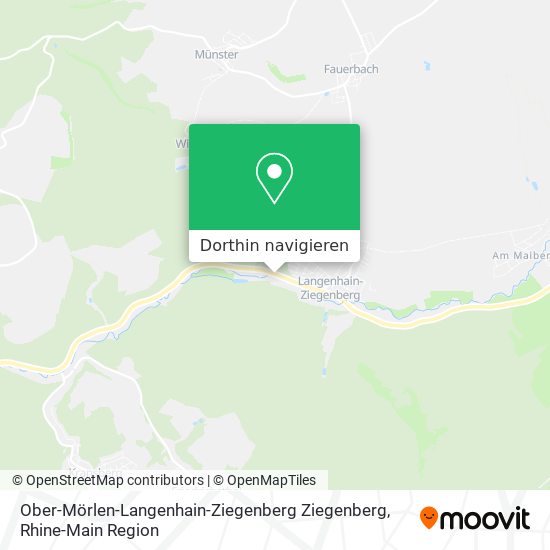 Ober-Mörlen-Langenhain-Ziegenberg Ziegenberg Karte