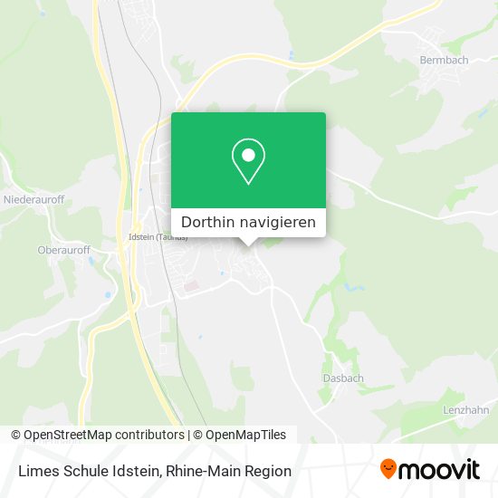 Limes Schule Idstein Karte