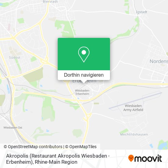 Akropolis (Restaurant Akropolis Wiesbaden -Erbenheim) Karte