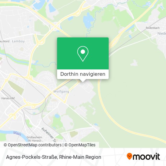 Agnes-Pockels-Straße Karte