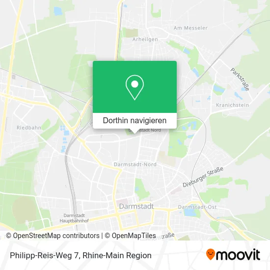 Philipp-Reis-Weg 7 Karte