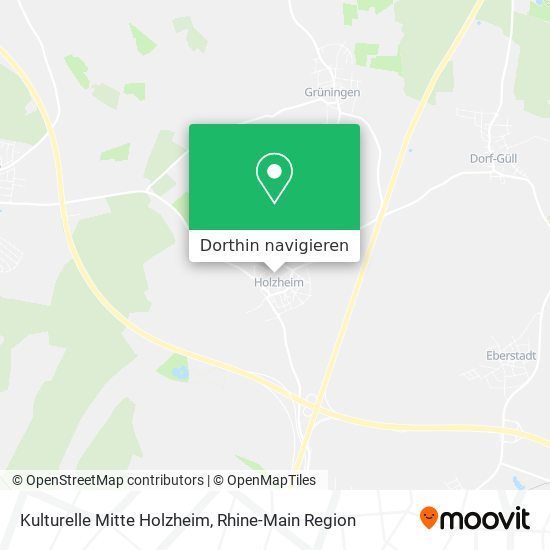 Kulturelle Mitte Holzheim Karte