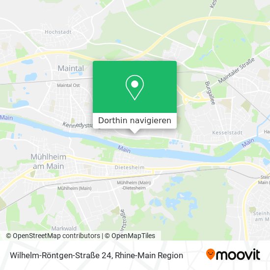 Wilhelm-Röntgen-Straße 24 Karte