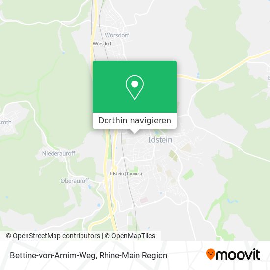 Bettine-von-Arnim-Weg Karte