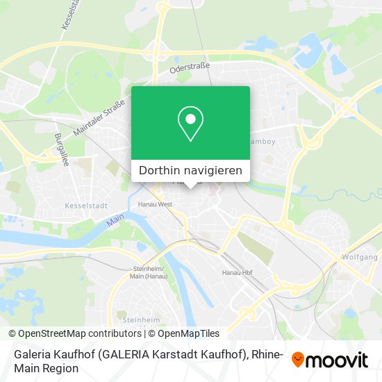 Galeria Kaufhof (GALERIA Karstadt Kaufhof) Karte