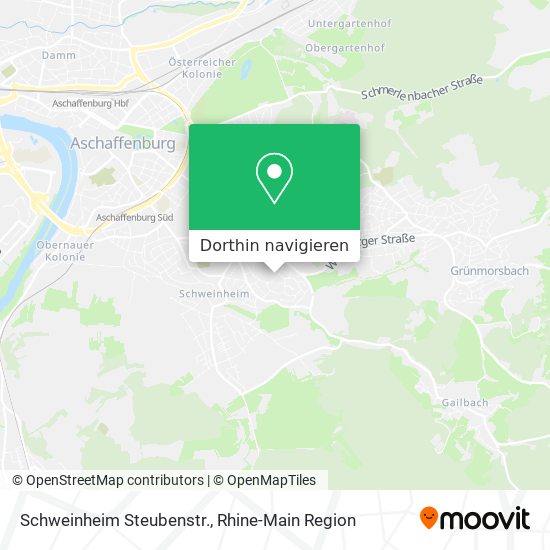 Schweinheim Steubenstr. Karte