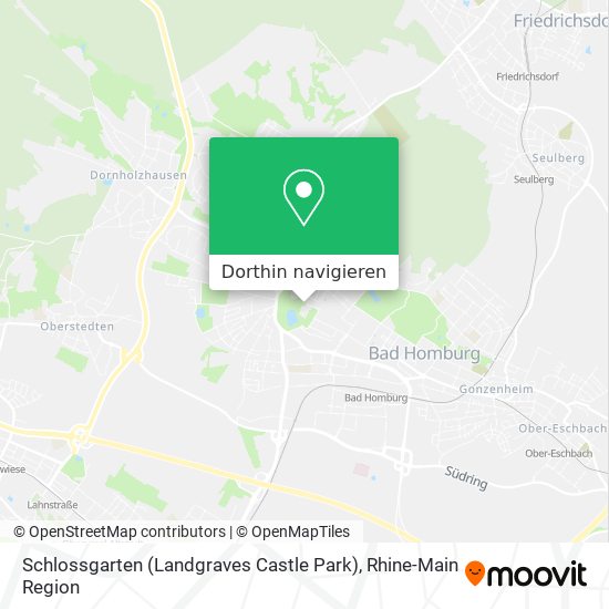 Schlossgarten (Landgraves Castle Park) Karte