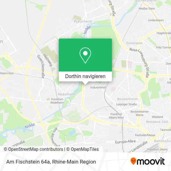 Am Fischstein 64a Karte