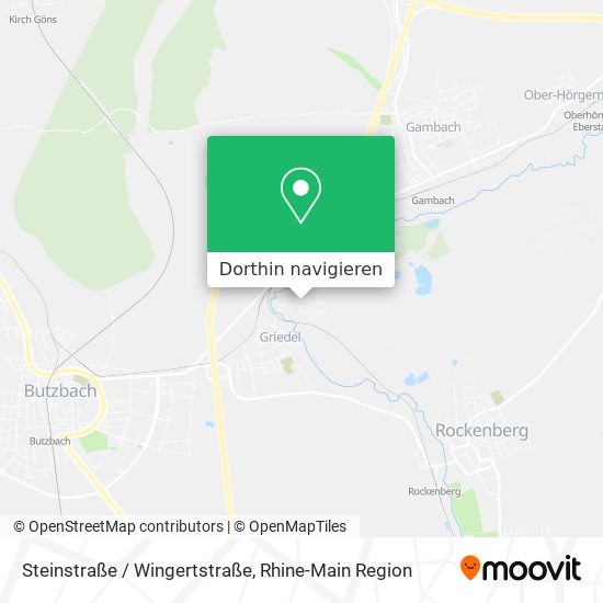 Steinstraße / Wingertstraße Karte