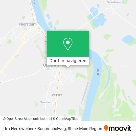 Im Herrnweiher / Baumschulweg Karte
