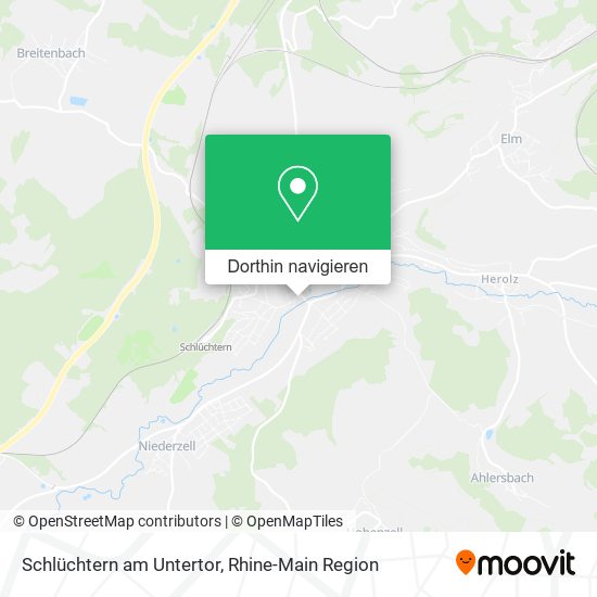 Schlüchtern am Untertor Karte