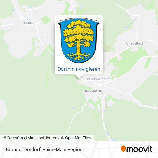 Brandoberndorf Karte