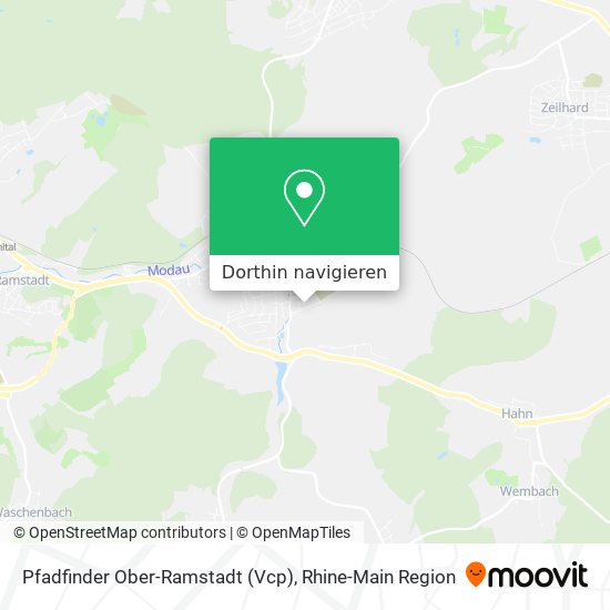 Pfadfinder Ober-Ramstadt (Vcp) Karte