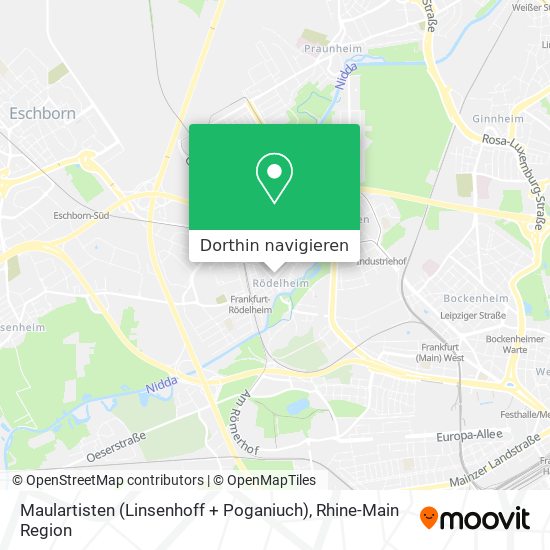 Maulartisten (Linsenhoff + Poganiuch) Karte