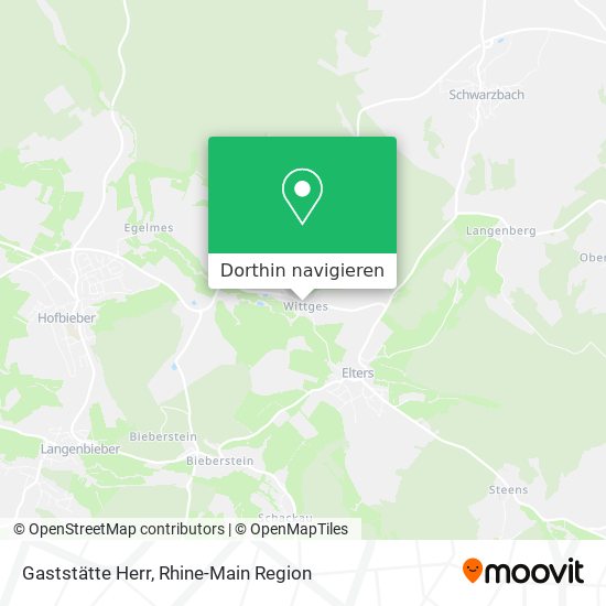 Gaststätte Herr Karte