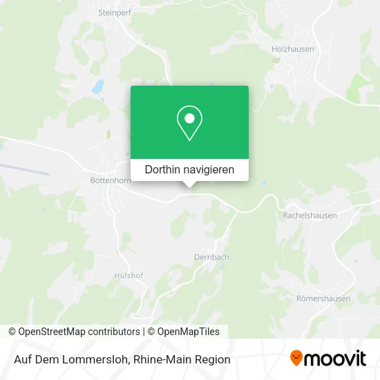 Auf Dem Lommersloh Karte