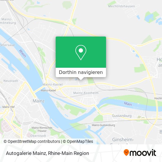 Autogalerie Mainz Karte