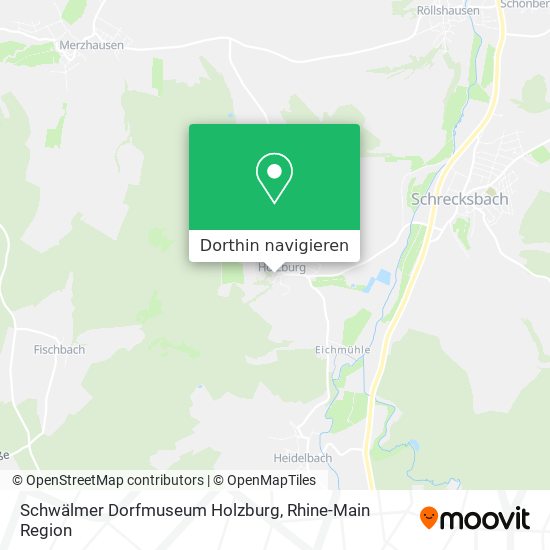 Schwälmer Dorfmuseum Holzburg Karte