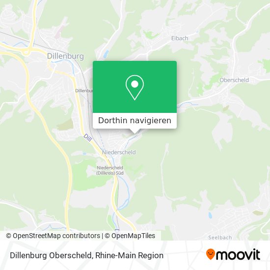 Dillenburg Oberscheld Karte