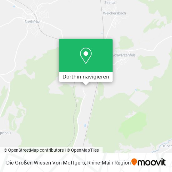 Die Großen Wiesen Von Mottgers Karte