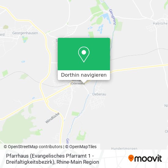 Pfarrhaus (Evangelisches Pfarramt 1 - Dreifaltigkeitsbezirk) Karte
