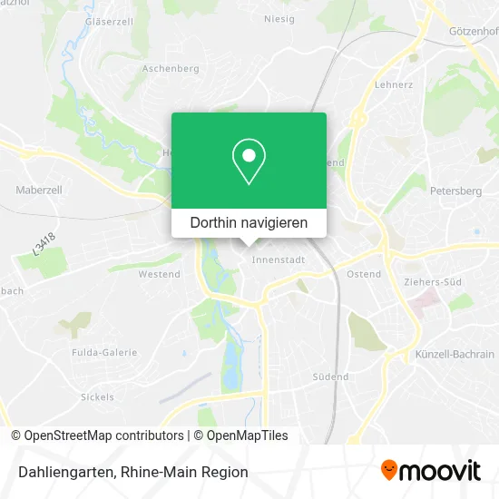 Dahliengarten Karte