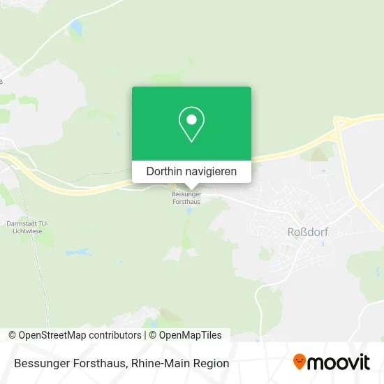 Bessunger Forsthaus Karte